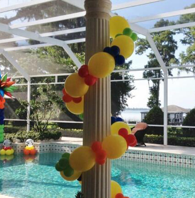 Globos al aire libre: ¿brillar o no brillar?