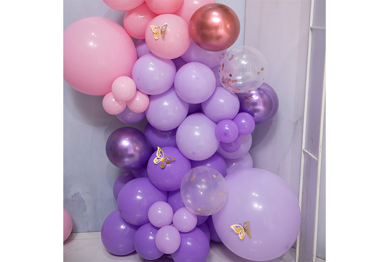 Conjunto de globos de boda