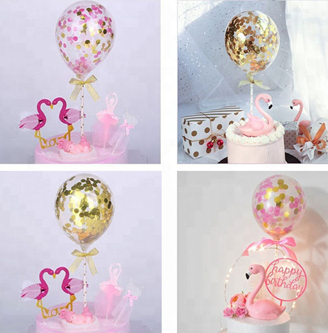 Cómo hacer que el confeti se adhiera a los globos de confeti