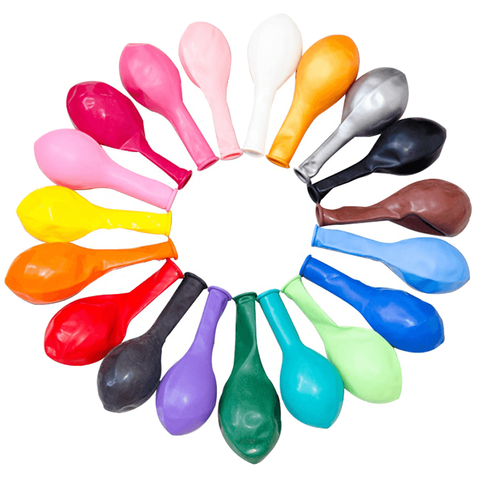 Globo de helio biodegradable de látex de color mate para decoración de fiestas de cumpleaños al por mayor