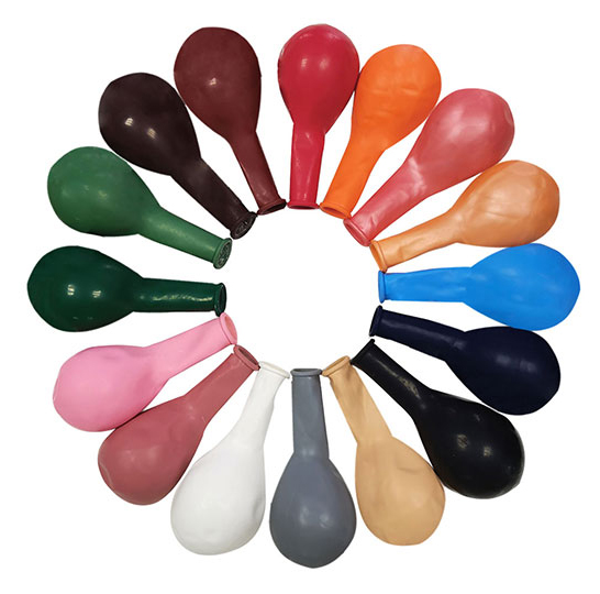 ¿Cómo almacenar globos de látex?